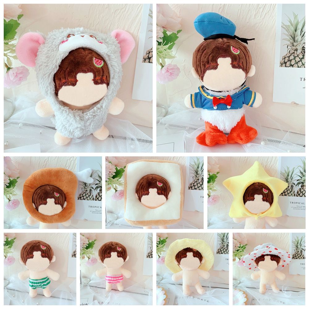 Bebetterm 15cm Doll Clothes Cute Doll's Clothing Accessories DIY Toys Dress Kids Gifts