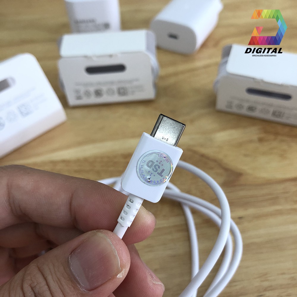 Cáp Sạc Nhanh Samsung Type C to Type C PD 25W Chính Hãng Zin Bóc Máy