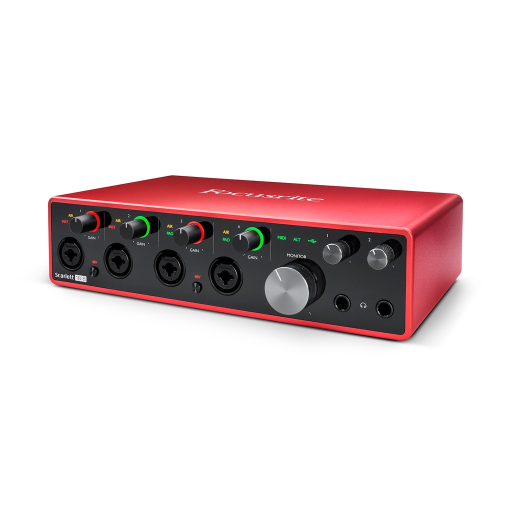 Soundcard Thu Âm Focusrite Scarlett 18i8 (3rd Generation)