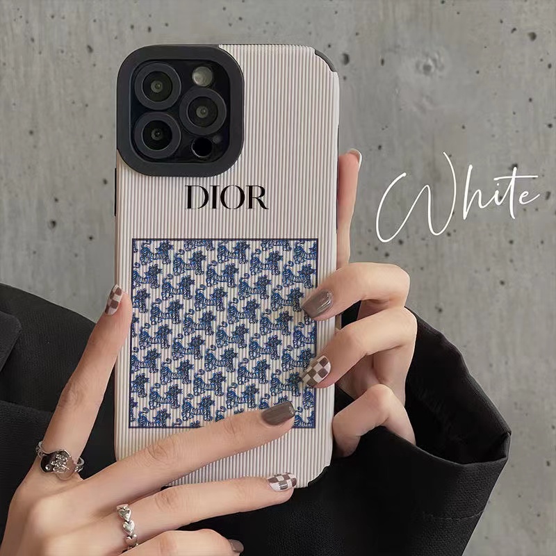 Ốp Điện Thoại Da In Chữ DIOR Sang Trọng Cho iphone 13 Pro Max i13 13pro 11 Pro Max i11 X XR Xs Max 7plus 8plus 12Pro 12 Pro Max