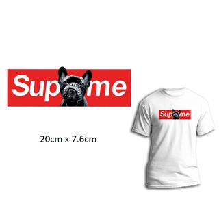 Miếng ủi truyền nhiệt offset dán quần áo hình SUPREME 03