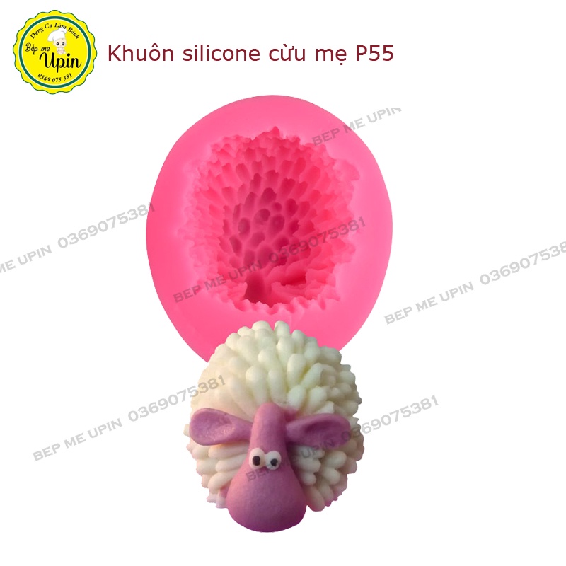 Tổng hợp khuôn silicone tạo hình gia đình cừu siêu cute