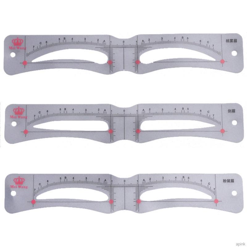 [Hàng mới về] Set 12 thẻ khuôn kẻ lông mày trang điểm tiện lợi chất lượng cao