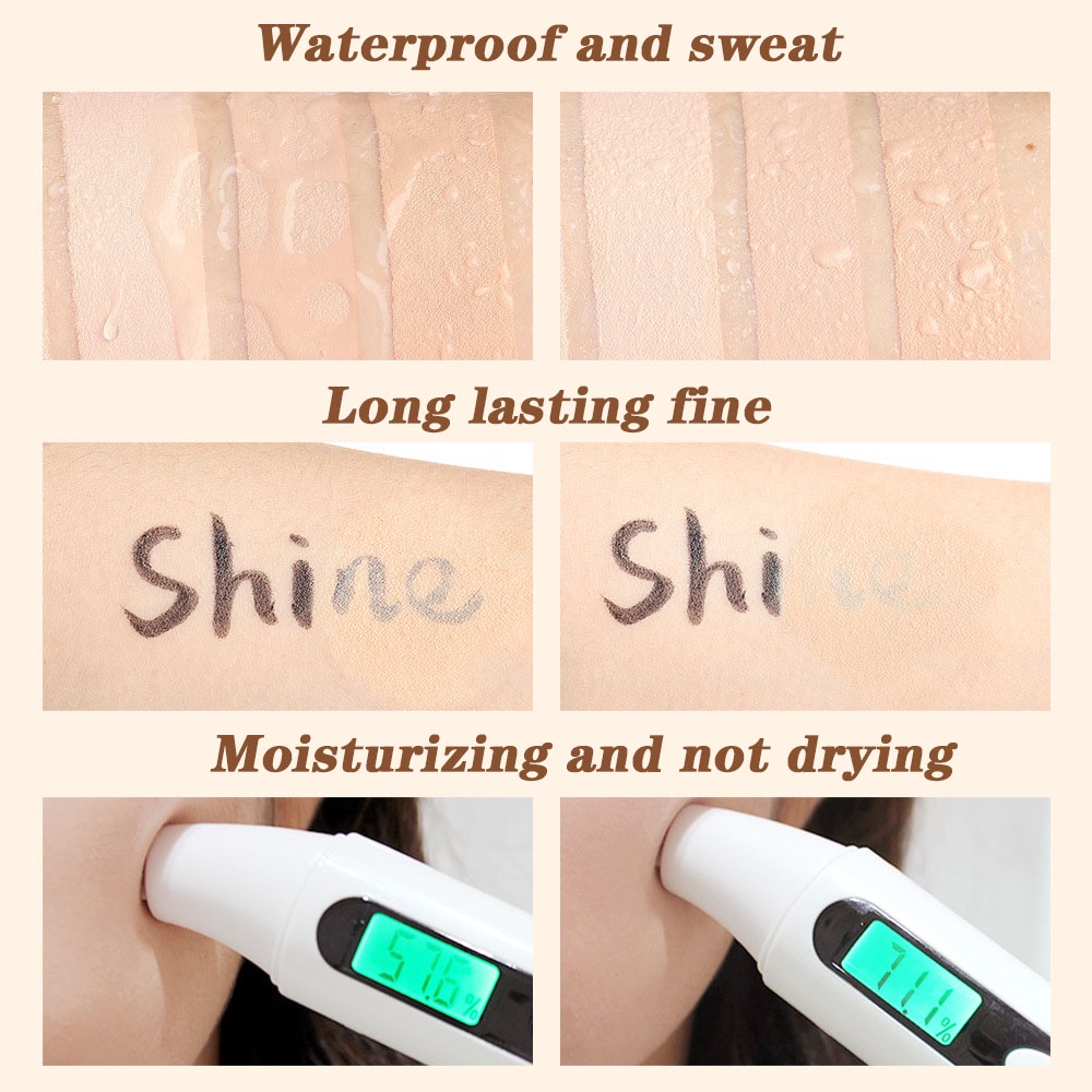 Otwoo Kem Nền bb Dạng air cushion Lâu Trôi Chống Thấm Nước