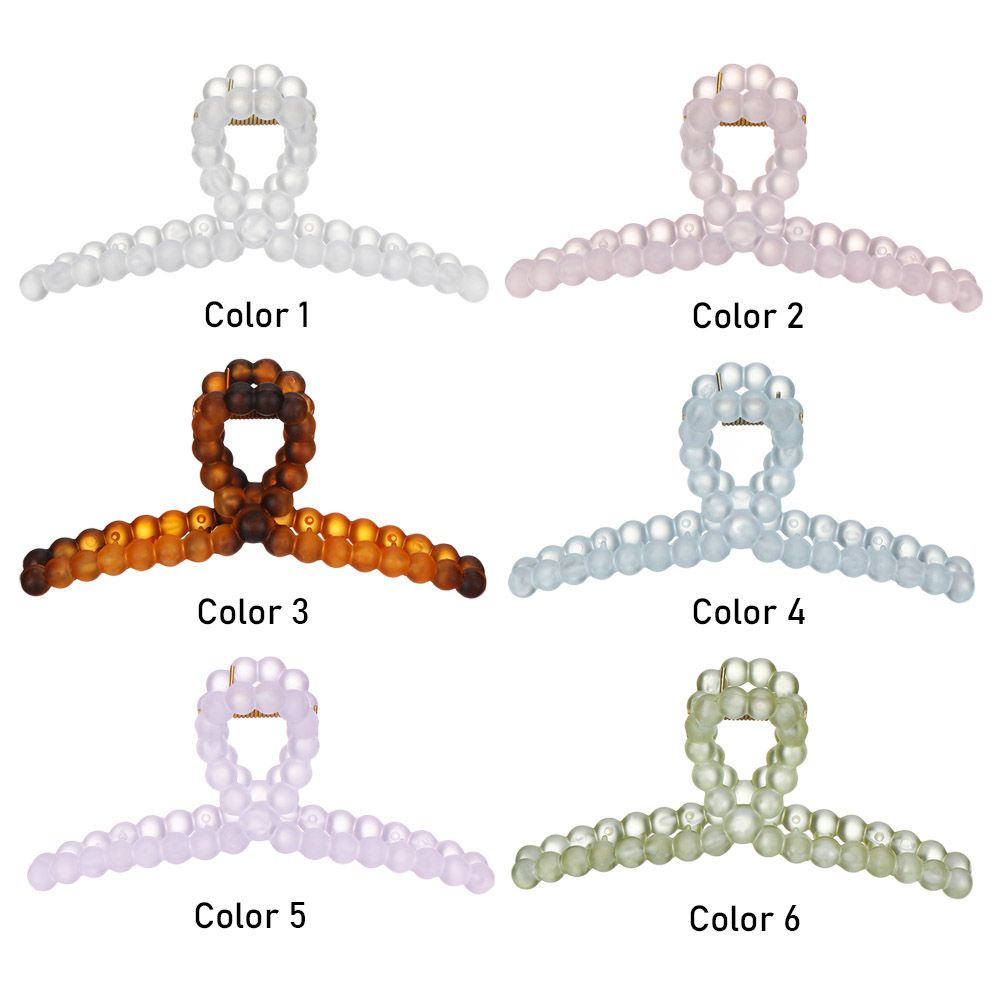 Kẹp Tóc Càng Cua Trong Suốt Thời Trang Cho Nữ