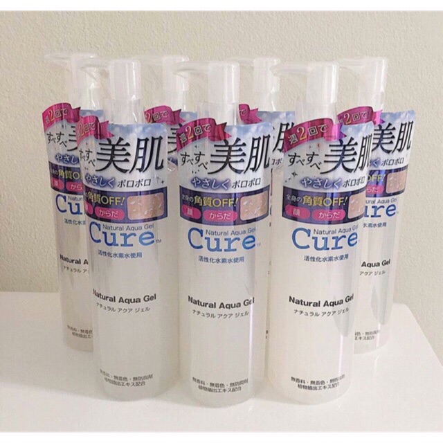 Tẩy da chết Cure Natural Aqua Gel Nhật Bản