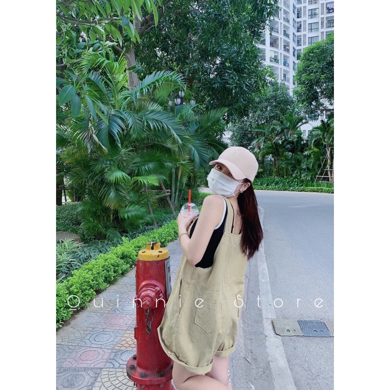 [ORDER] Yếm be form rộng túi hộp style Ulzzang | BigBuy360 - bigbuy360.vn