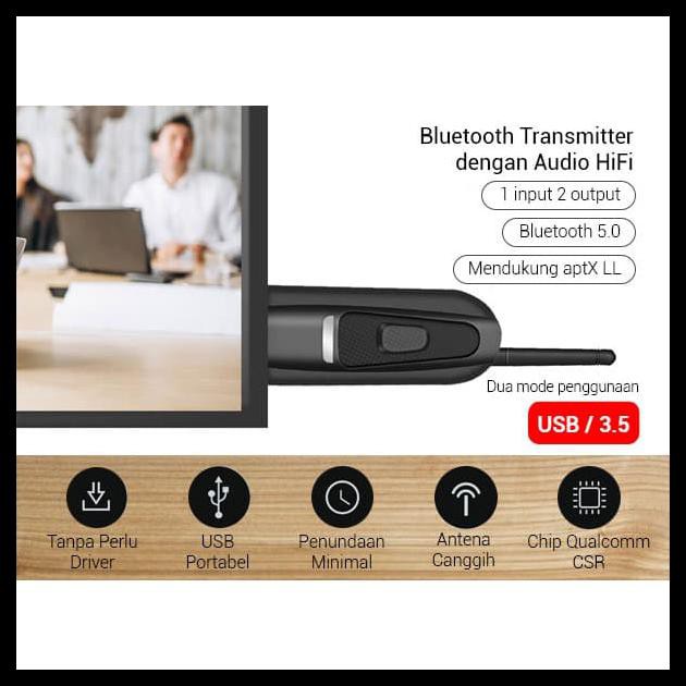 Usb Truyền Tín Hiệu Bluetooth Px-1100 No Driver 5.0 Hd