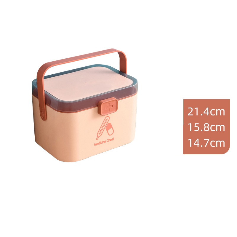 Hộp Đựng Thuốc 2 Tầng Cỡ Lớn Thiết Kế Sáng Tạo Sử Dụng Tiện Lợi
