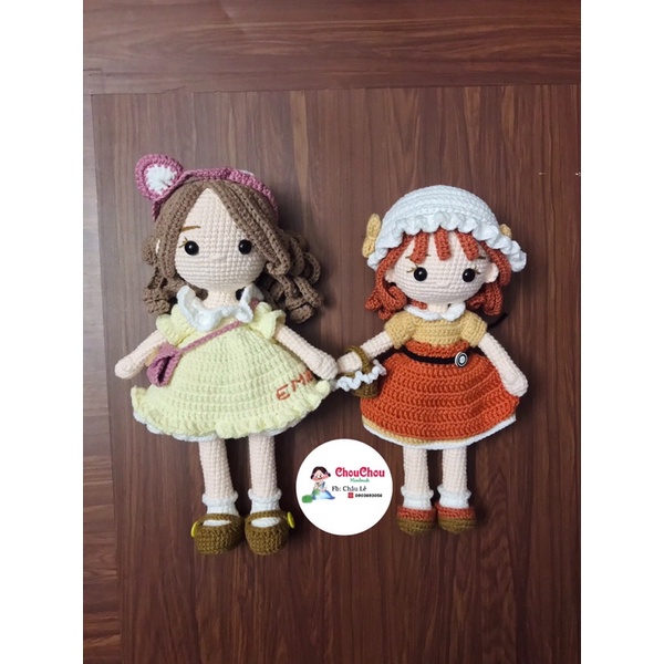 Búp bê len nhồi bông handmade - Búp bê MIA