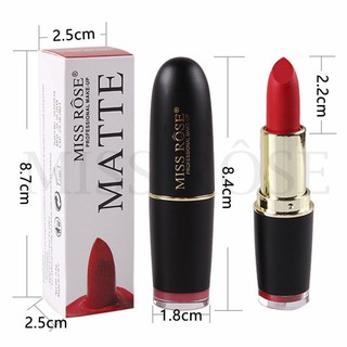 Son môi lâu trôi MISS ROSE 6 màu lựa chọn