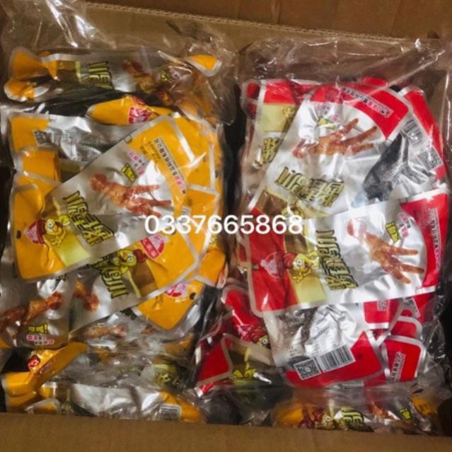 1 BỊCH 30 Chiếc Chân Gà Cay Tứ Xuyên 32g  ( Hàng sẵn giao ngay )