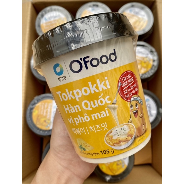 ♥️ (SIÊU GIẢM GIÁ) Date 5/2023 BÁNH GẠO TOKPOKKI HÀN QUỐC 105G 3 VỊ TRUYỀN THỐNG, CHUA NGỌT & PHÔ MAI O'FOOD