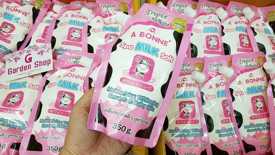 Muối tắm tẩɏ tế bào chết A Bonne Spa Milk Salt