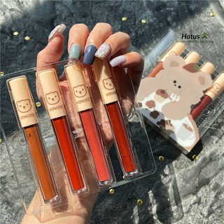 Sét 4 Cây Son Vongee Gấu Cực Trẻ Trung