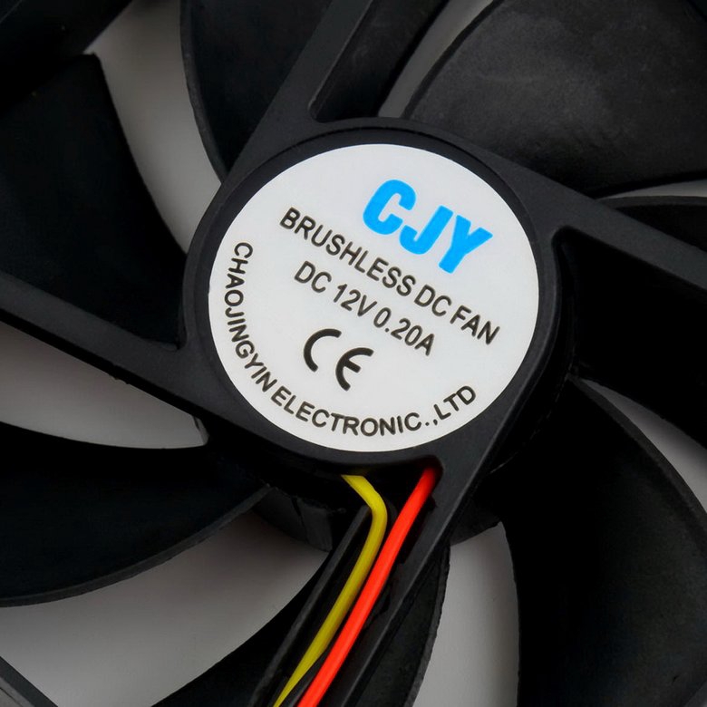 Quạt tản nhiệt làm mát CPU DC PK 12V 3-pin 9cm 90 x 25 mm 65 CFM