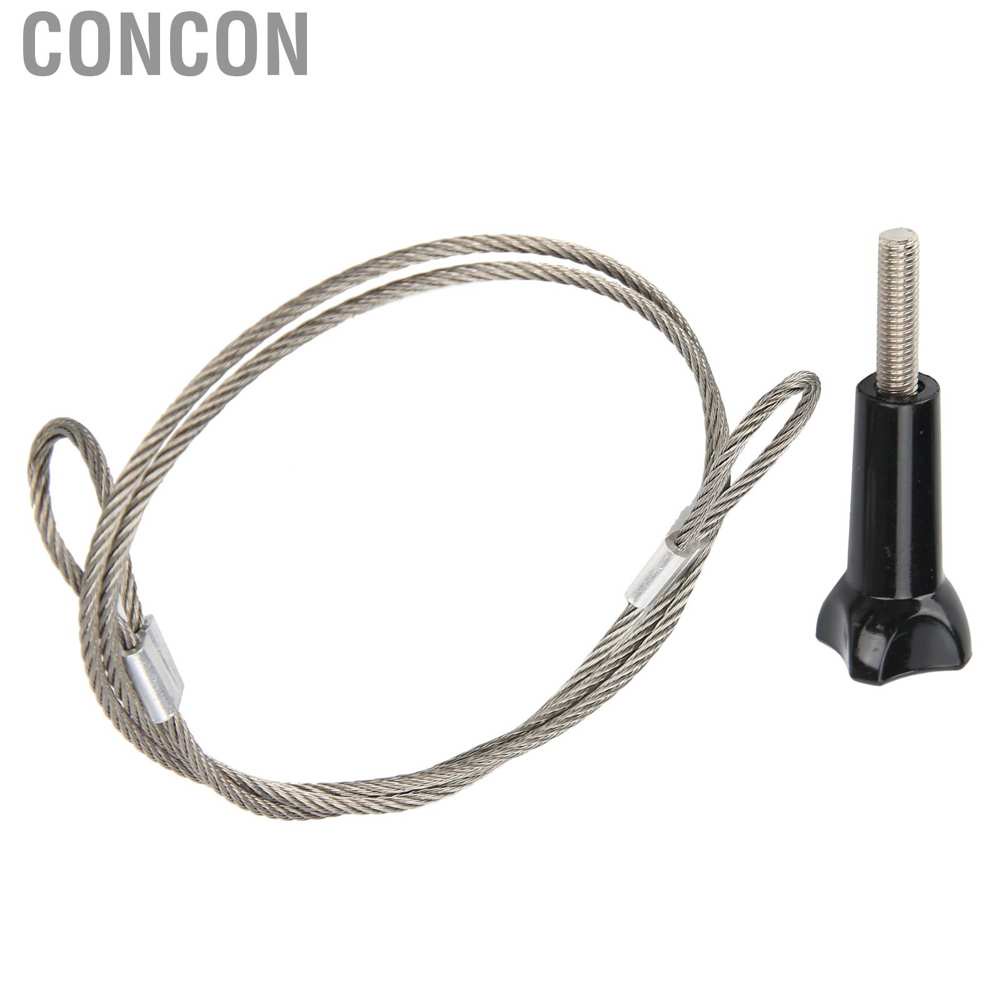 Dây đeo chống thất lạc bằng thép không gỉ 60cm kèm ốc vít 1/4 inch cho GOPRO/OSMO Pocket
 | BigBuy360 - bigbuy360.vn