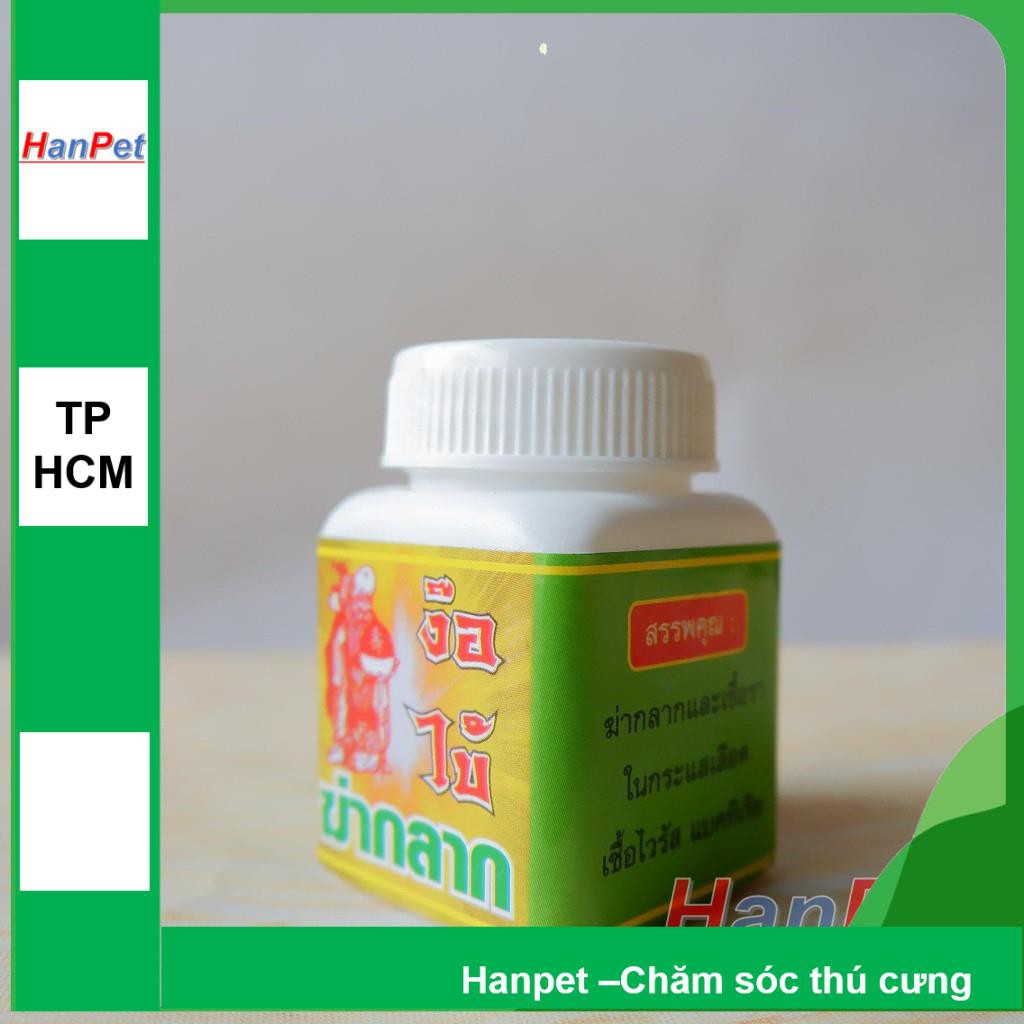 HCM-Trị nấm gà, mốc gà chọi, thuốc lác gà đá, dạng uống lọ 10viên MADEIN THAILAND (Hanpet moc