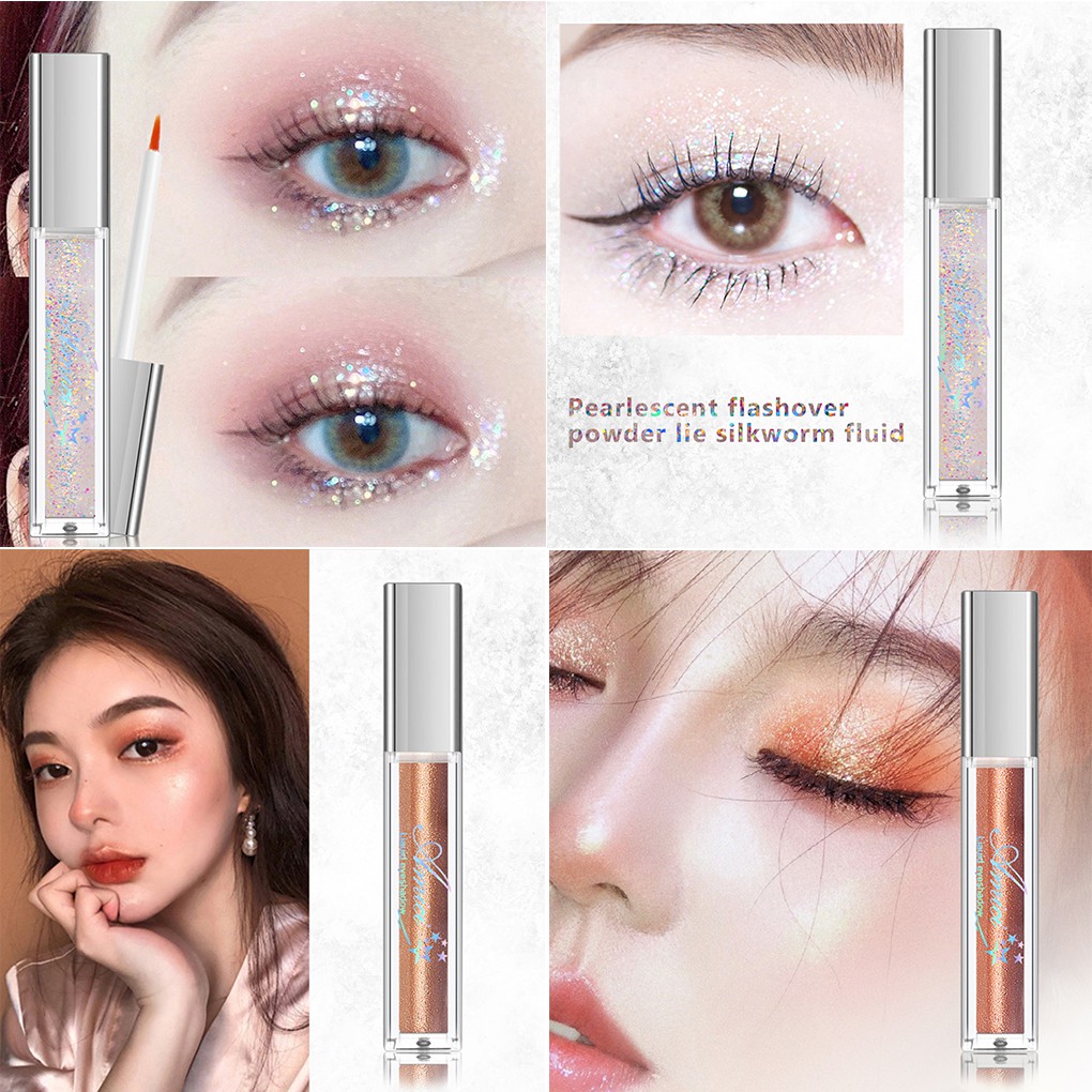 [Hàng mới về] Nhũ mắt dạng lỏng màu sắc lấp lánh quyến rũ