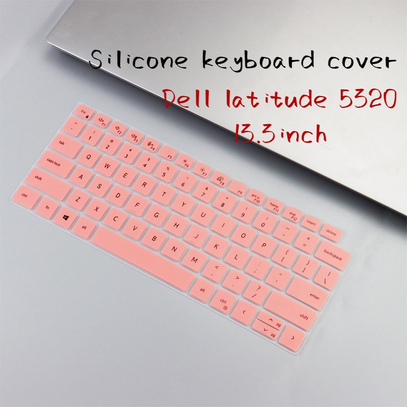 Miếng dán bảo vệ bàn phím máy tính bằng silicone chống bụi cao cấp dành cho Dell latitude 5320 13.3 inch