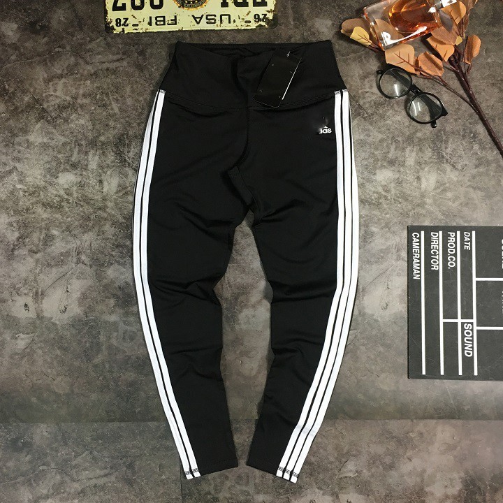 Quần Thể Thao Nữ Legging 3 Sọc