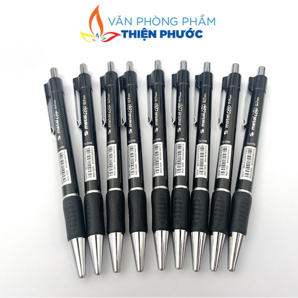 Bút bi Thiên Long 036 xanh, Đầu bút 1.0mm cho nét bút đậm viết đẹp THIỆN PHƯỚC