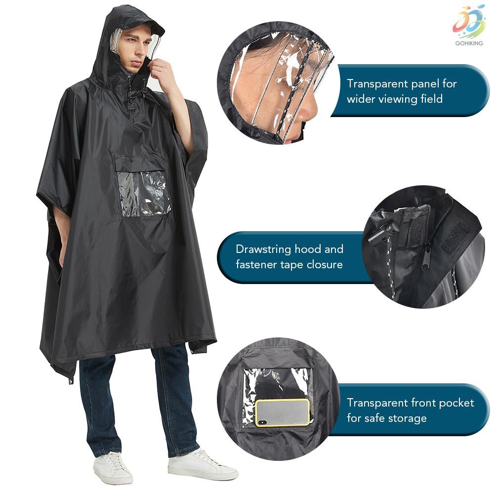 Áo mưa đa năng tiện lợi cho nam và nữ
