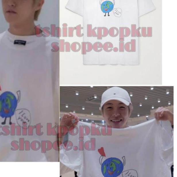 ❂ Áo Thun In Hình Nhóm Nhạc Hàn Quốc RENJUN NCT I LOVE YOU World Ball ☄