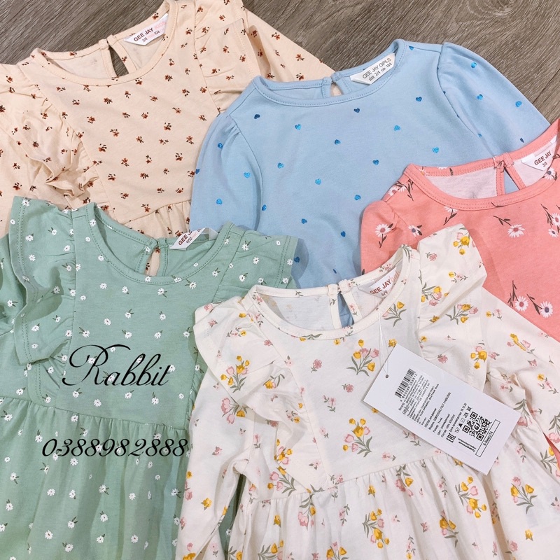 Váy thun hoa Geejay