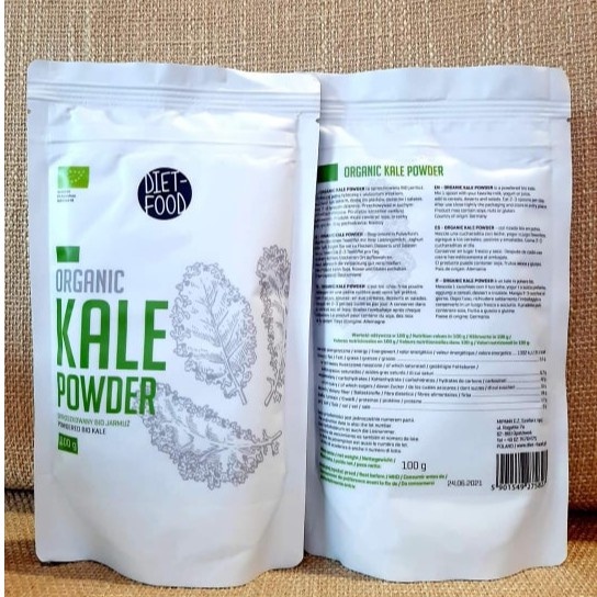 Bột cải xoăn hữu cơ Diet Food 100gr