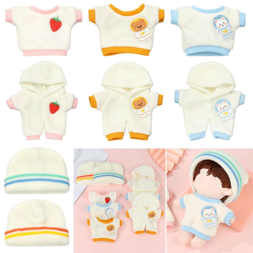 Trang phục bằng vải thích hợp cho búp bê nhồi bông 20cm
