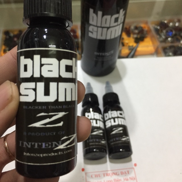 Mực xăm Black Sumi ( hàng có sẵn)