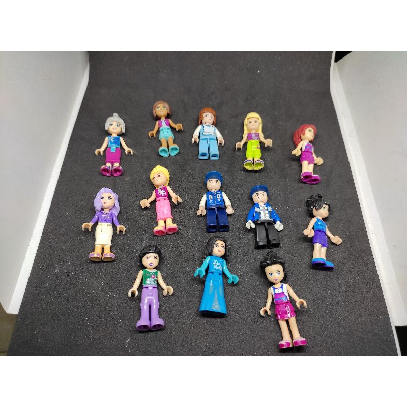 ĐỒ CHƠI LẮP RÁP Combo 5 nhân vật minifigures FRIENDS 90% ngẫu nhiên SECONHAND