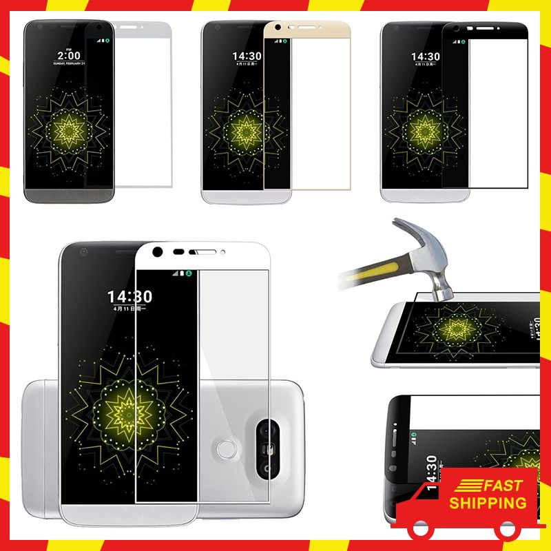 Kính cường lực độ cứng 9H cho LG G5 và miếng vải lau