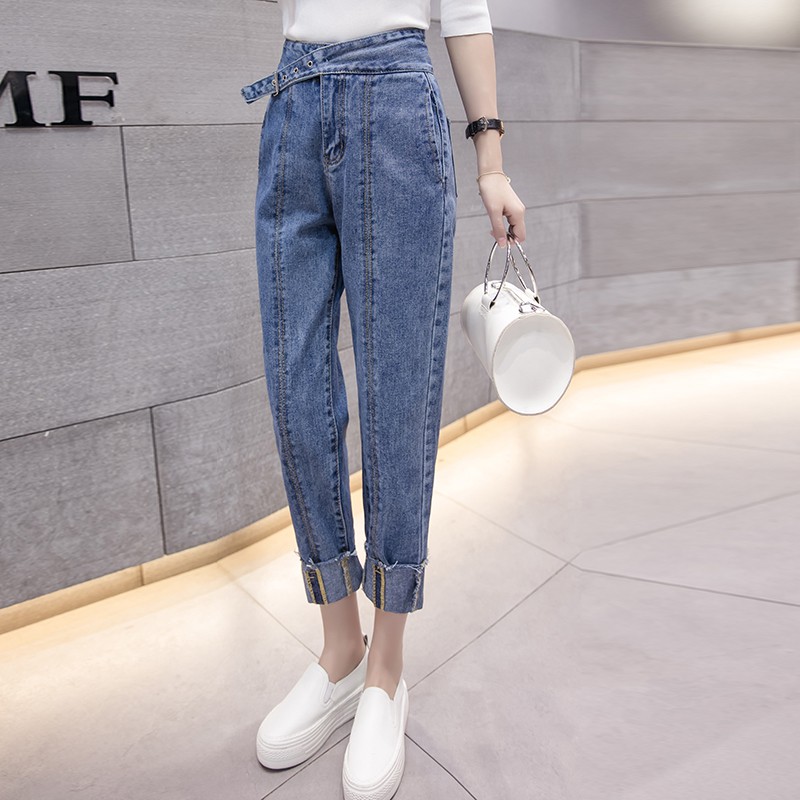 QUẦN JEANS CÔNG SỞ HOC SINH BASIC THỜI TRANG NỮ
