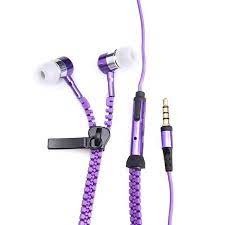 TAI NGHE NHÉT TAI DÂY DẠNG KHÓA KÉO THỜI TRANG CHỐNG RỐI JACK CẮM CHUẨN 3.5 CÓ MIC ĐÀM THOẠI ZIPPER SIÊU TIỆN LỢI