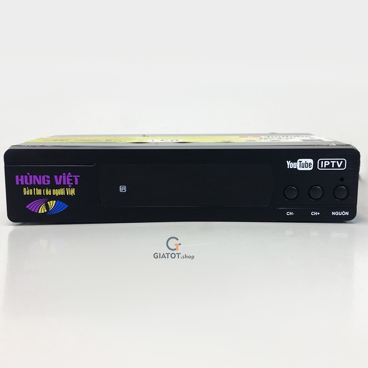 Đầu thu kỹ thuật số DVB-T2 HÙNG VIỆT TS-123 Internet tặng Anten DVB T2, hàng đẹp GiatotHN