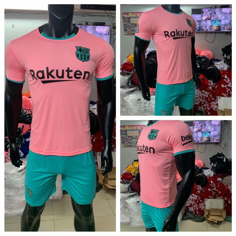 Bộ bóng đá Barcelona sân khách 2020 2021