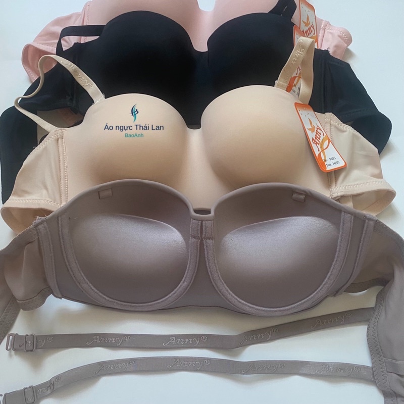 Áo lót nữ áo ngực cup ngang mút dày có gọng Thái Lan anny 9685 nâng ngực size 32 đến size 36