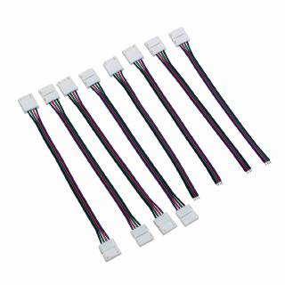 8 Cáp Kết Nối Cho Dải Đèn Led Rgb Smd Chống Thấm Nước