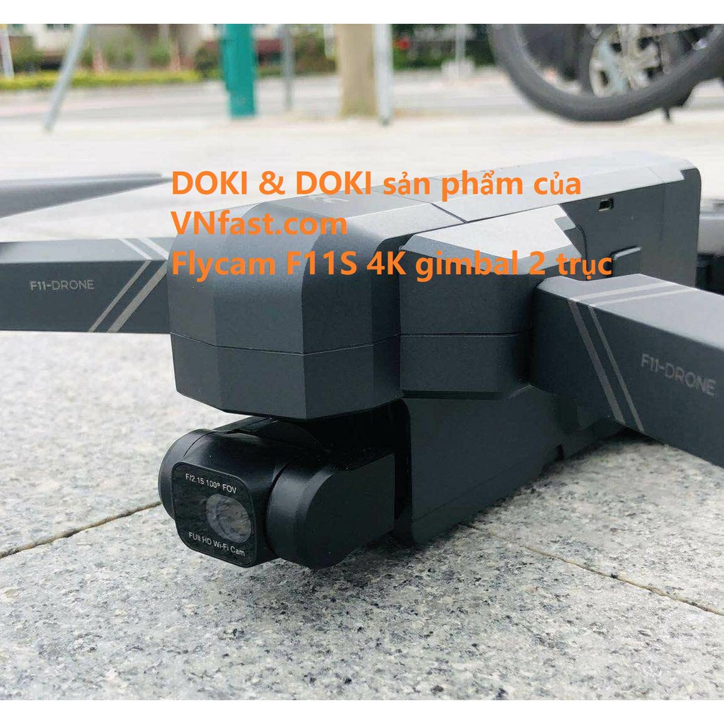 Flycam SJRC F11S 2.5K pro - F11 4k pro , F11S 4K Pro 2021 hay gọi F11s 3km - Gimbal 2 trục EIS - BH 3 tháng