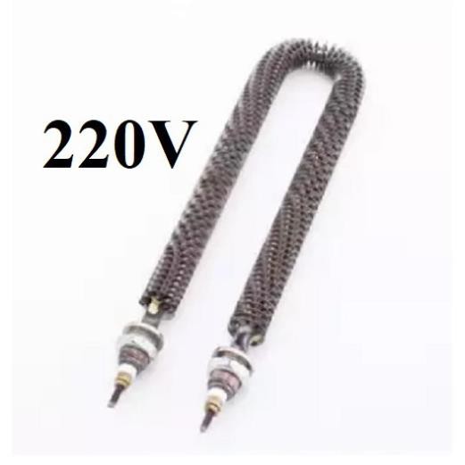 220V - 40cm Thanh nhiệt U sấy điện trở sấy khô không khí gia nhiệt cánh tản đốt nóng