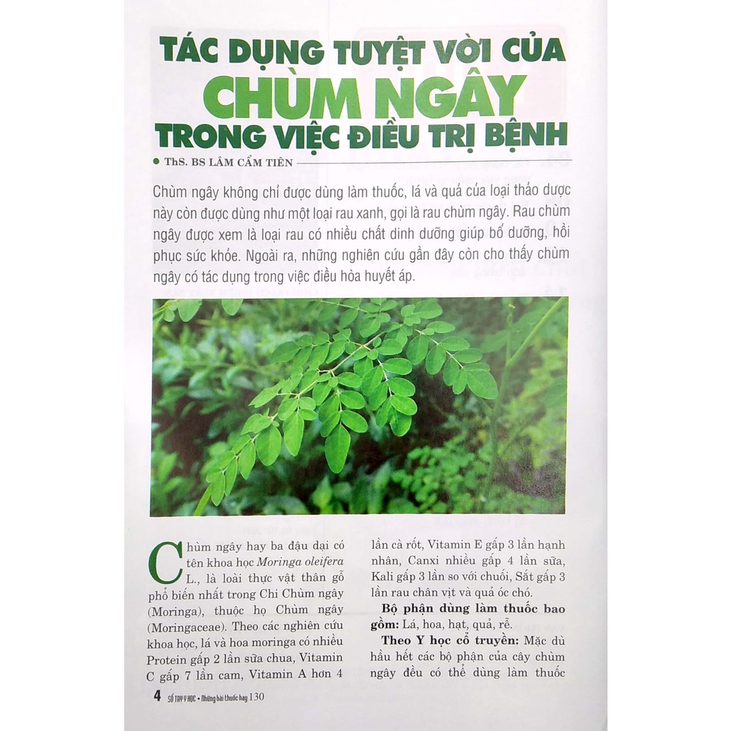 Sách Sổ Tay Y Học - Những Bài Thuốc Hay 130