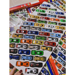 Hộp Set 50 Ô Tô Sắt