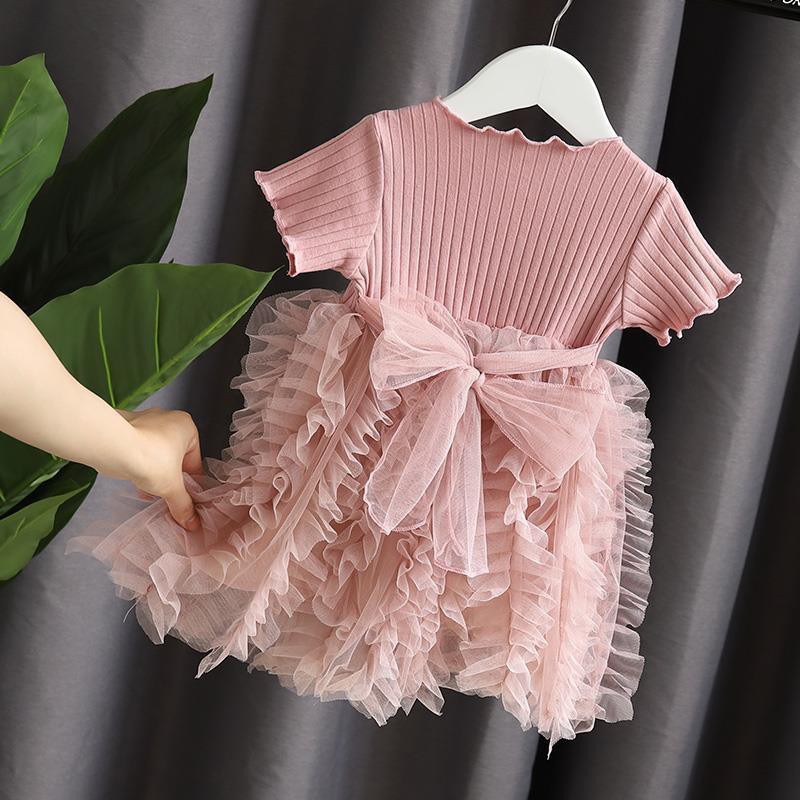 Đầm công chúa Pettiskirt thiết kế đáng yêu cho bé gái