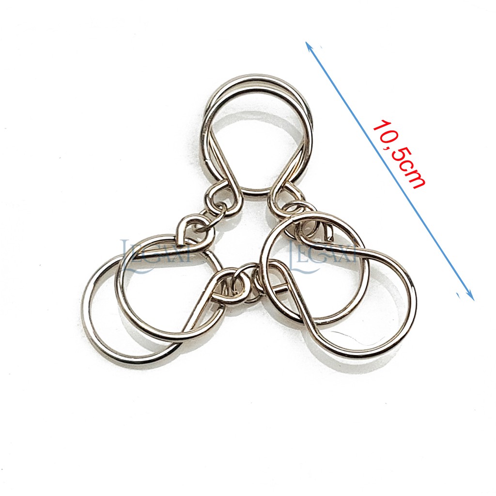 Móc Khóa IQ Legaxi Tháo Lắp Phát Triển Trí Tuệ TOY4