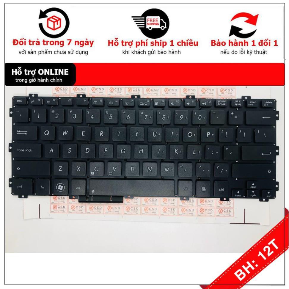 [BH12TH] Bàn Phím Laptop Asus X301 X301A X301E X301EB X301K X301S X301U F301 F301A S301 S301A Series.- Bảo Hành 12 tháng