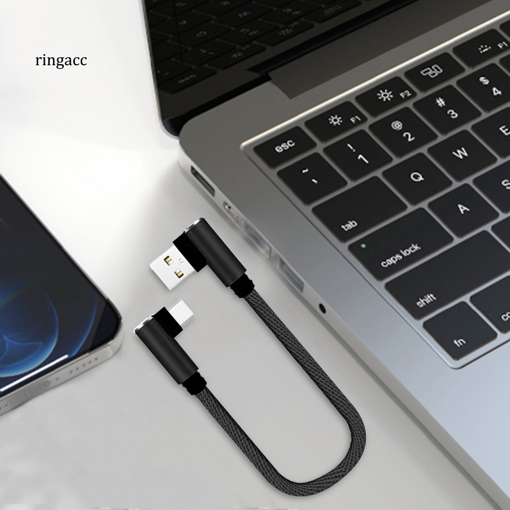 Dây Cáp Sạc Nhanh Đầu 90 Độ Type C Cho Điện Thoại Di Động