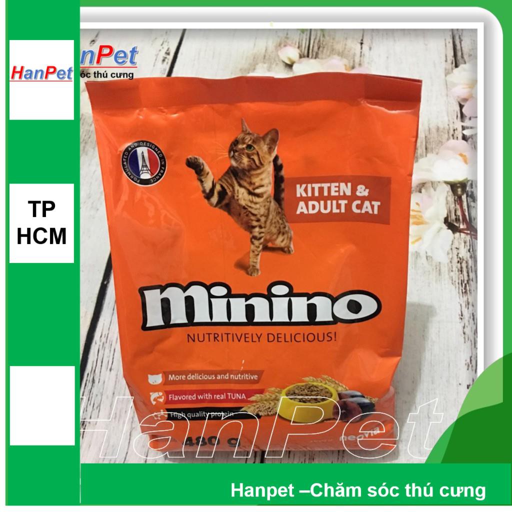 Minino - KEOS Thức ăn hạt phẩm chất Pháp Quốc cho mèo mọi lứa tuổi - hanpet 233