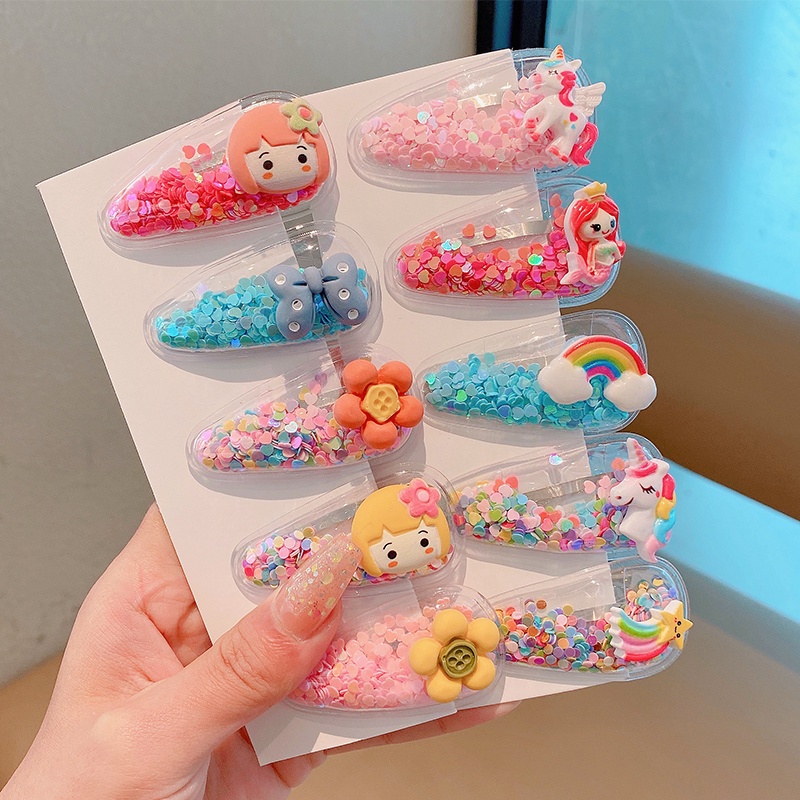 Kẹp Tóc Hình Trái Cây Hoạt Hình Xinh Xắn Cho Bé Gái